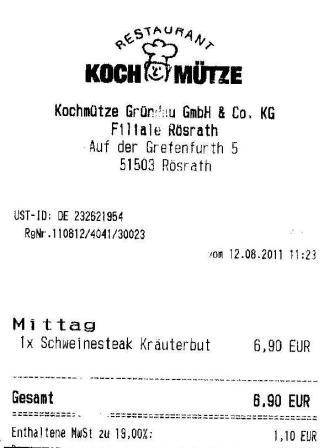 cmdj Hffner Kochmtze Restaurant